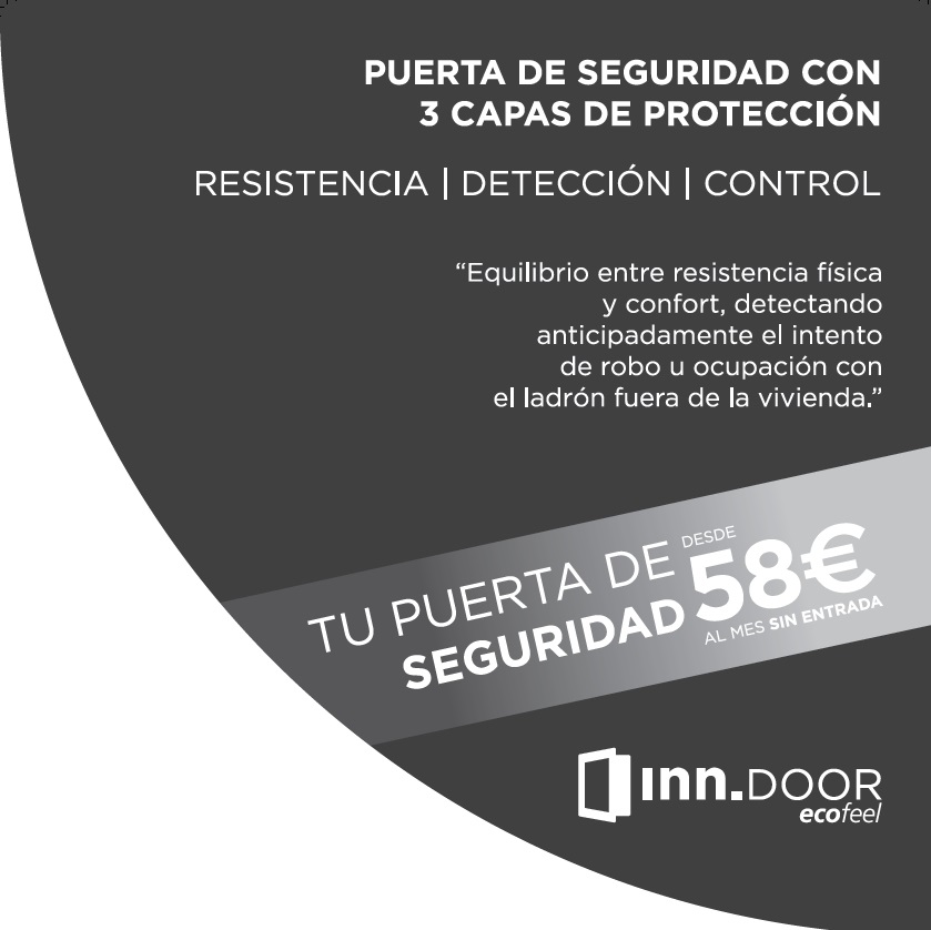 /inn door PROMO FINANCIACION puerta seguridad ecofeel