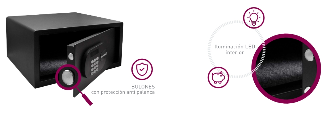 OMNITEC CAJA FUERTE NOVO