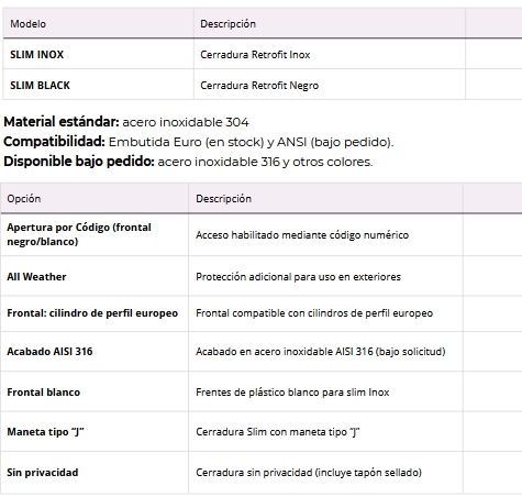 omnitec manivela OS SLIM